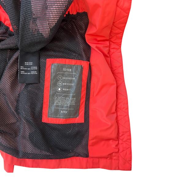 Andrew Marc, Marc New York raincoat / windbreaker. Hood, zip up, tech rain XL - Picture 6 of 7